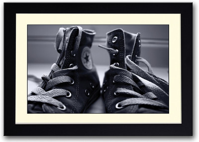 

Shoe Photography Fine Art Print(14 inch X 20 inch, Framed)
