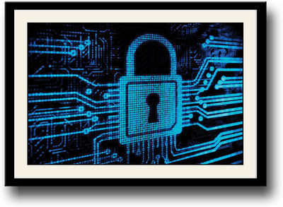 

Digital Lock Fine Art Print(10 inch X 14 inch, Framed)