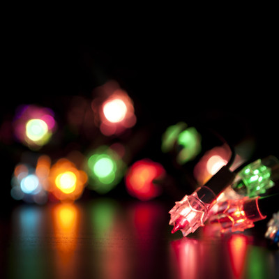 

Tallenge Christmas Collection - Christmas Light Decoration - Framed Photo Print For Gifting And Home And Office Décor On Photographic Paper(12 inch X 12 inch, Framed)
