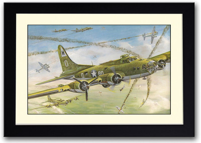 

Fighter Planes Flying Artistic Fine Art Print(14 inch X 20 inch, Framed)