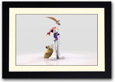 

Zoo Zoo Music Pirate Fine Art Print(14 inch X 20 inch, Framed)