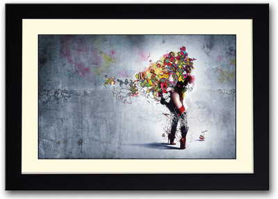 

Abstract Design Fine Art Print(14 inch X 20 inch, Framed)