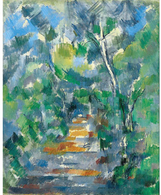 

Modern Masters Collection - Forest Scene by Paul Cézanne - Medium Size Ready To Frame Rolled Digital Art Print On Photographic Paper(24 inch X 18 inch, Rolled)