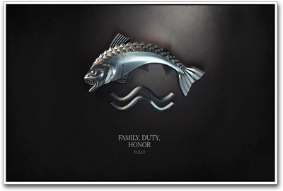 

Game of Thrones Tully Paper Print(12 inch X 18 inch)