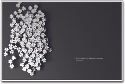 

Albert Einstein Motivational Quote Paper Print(12 inch X 18 inch)