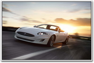 White Super Car fabulous Paper Print(12 inch X 18 inch)
