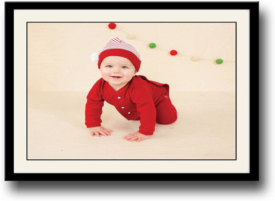 

Baby in red Fine Art Print(10 inch X 14 inch, Framed)