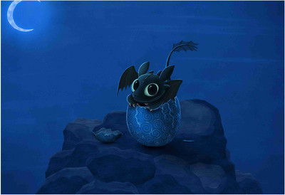 

How to train the dragon Paper Print(19 inch X 13 inch, Rolled)