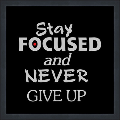 

Motivational Poster Paper Print(13 inch X 13 inch, Framed)