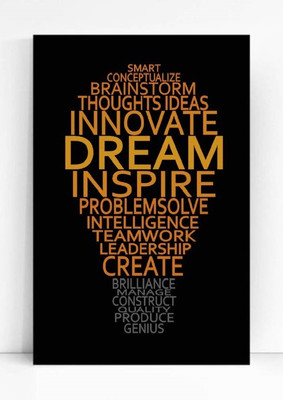 

Motivational Quotes 039 Paper Print(18 inch X 12 inch, Framed)