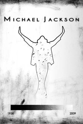 

Oshi - There is only one Michael Jackson Paper Print(18 inch X 12 inch, Streched)