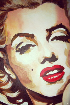 

Lady Artwork Paper Print(18 inch X 12 inch)