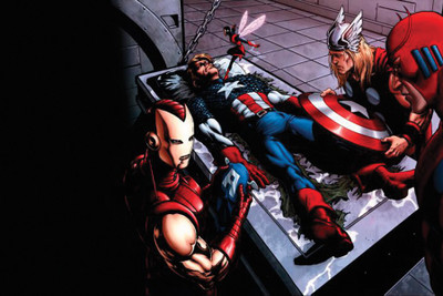 

Injured Captain America Paper Print(12 inch X 18 inch, Rolled)