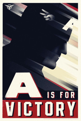 

TMS Captain America Victory Paper Print(18 inch X 12 inch, Rolled)
