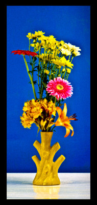 50% OFF on Flowers in Canvas Art(59 inch X 28 inch)