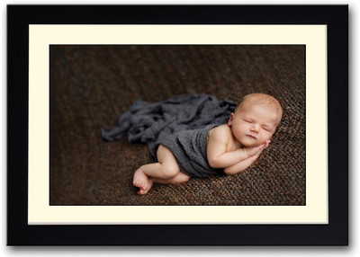 

Baby Sleeping Cutely Fine Art Print(14 inch X 20 inch, Framed)