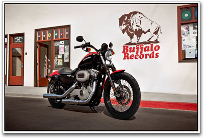 

Sportster Motorcycle inspired Paper Print(12 inch X 18 inch)