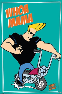 

Posterhouzz Johnny Bravo (Whoa Mama) Poster Paper Print(18 inch X 12 inch, Rolled)