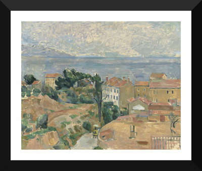

Tallenge Modern Masters Collection - Gegend bei Marseille by Paul Cézanne - Premium Quality A3 Size Framed Poster Paper Print(17 inch X 12 inch, Framed)
