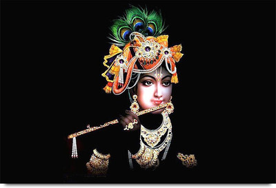 

Krishna Black Photo Paper Print(12 inch X 18 inch, Stacked)