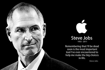 

Oshi - Steve Jobs Motivational Quote (6) Paper Print(12 inch X 18 inch, Stretched)