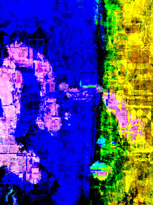 50% OFF on Fusion remix Canvas Art(42 inch X 32 inch)