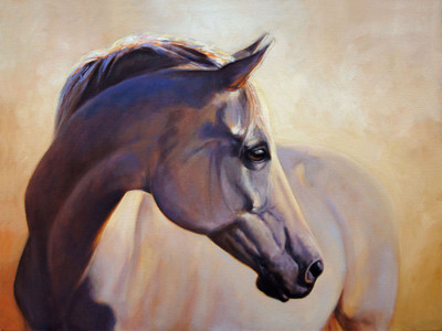 

Tallenge - Oil Painting of Horse - Unframed Poster Paper Print(11.6 inch X 16.5 inch, Rolled)