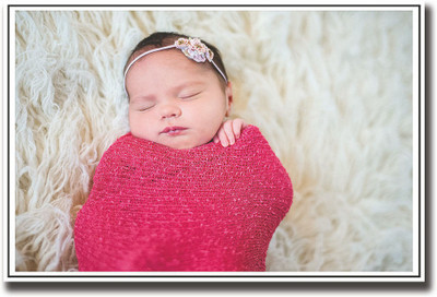 

Cute Baby wrapped in Pink Fine Art Print(12 inch X 18 inch, Rolled)