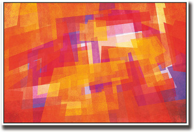 

Orange abstract design Fine Art Print(12 inch X 18 inch, Rolled)