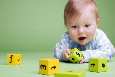 

Child's Love - Playing Baby Paper Print(12 inch X 18 inch)
