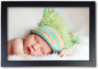 

Cute Sleeping Baby Poster (Ver.6) with Frame Paper Print(14 inch X 20 inch, Streched)