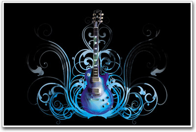 

Colorful Guitar Photographic Paper(12 inch X 18 inch)