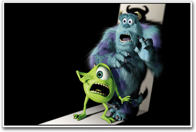 

Monsters inc Paper Print(12 inch X 18 inch)