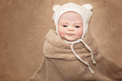 

Child's Love - Cute Baby (58) Paper Print(12 inch X 18 inch, Stretched)