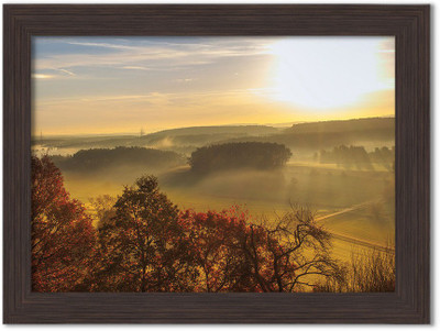 

Nature Themed Framed Poster Photographic Paper(13.5 inch X 10 inch, Box Packing)