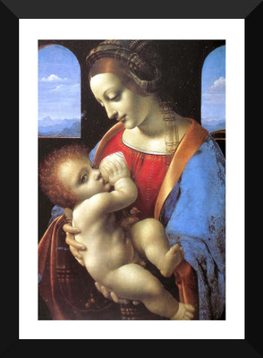 

Tallenge Old Masters Collection - Madonna Litta, Leonardo da Vinci By Leonardo da Vinci - Premium Quality A3 Size Framed Poster Paper Print(17 inch X 12 inch, Framed)