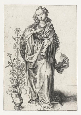 The Museum Outlet - The Virgin Mary. ca. 1485 - ca. 1490 - A3 Poster Paper Print(16.54 inch X 11.69 inch, Rolled) available at flipkart for Rs.399