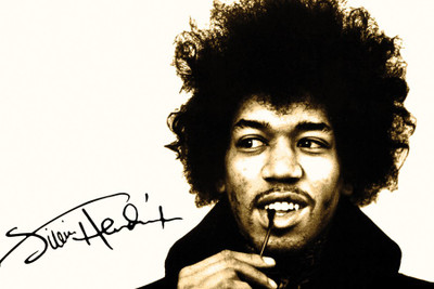 

Jimi Hendrix Paper Poster 12"x18" Paper Print(13 inch X 19 inch, Rolled)