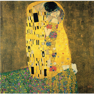 

Old Masters Collection - The Kiss By Gustav Klimt - Ready To Frame Rolled Digital Art Print On Photographic Paper(18 inch X 18 inch, Rolled)