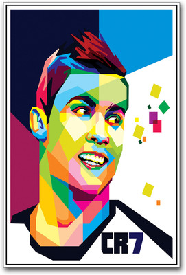 

Cristiano Ronaldo Football Photographic Paper(18 inch X 12 inch)