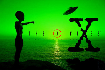 

TV Show The X-Files The X Files Aliens UFO HD Wall Poster Paper Print(12 inch X 18 inch, Rolled)