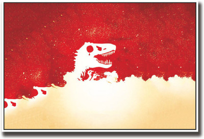 

Red Dinosaur Fine Art Print(12 inch X 18 inch, Rolled)
