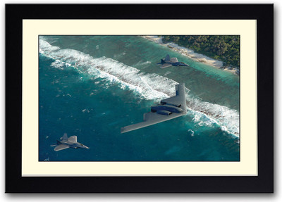 

Fighter Planes Fine Art Print(14 inch X 20 inch, Framed)