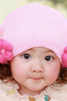 cute pink hat