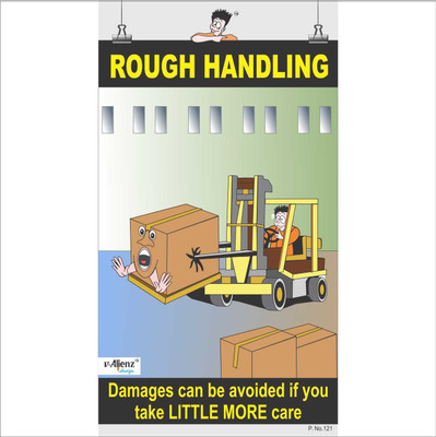 

Safety Poster-Rough Handling Paper Print(26 inch X 14.22 inch, Rolled)