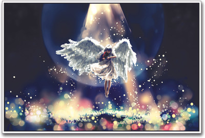 

Angel Playing Violin Paper Print(12 inch X 18 inch)