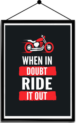 

Motivational quote framed posters Paper Print(16.5 inch X 13.7 inch, Framed)