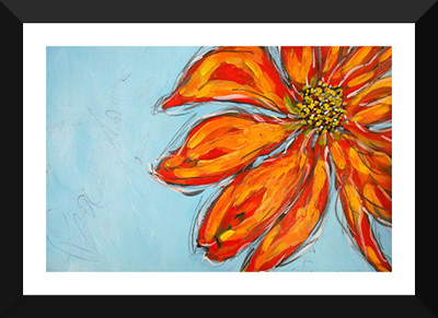 

Tallenge - Valentine’s Day Gift - Flower Paintings - Premium Quality A3 Size Framed Poster Paper Print(17 inch X 12 inch, Framed)