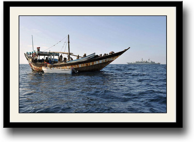 

Somali Pirate Fine Art Print(10 inch X 14 inch, Framed)