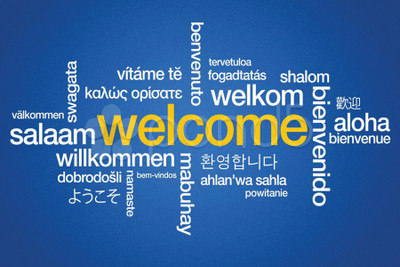 

TMS Welcome Blue Paper Print(12 inch X 18 inch, Rolled)